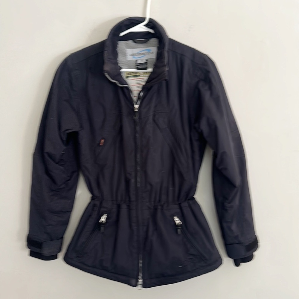 Obermeyer Black Ski Winter Snow Athleisure Jacket coat women size 4